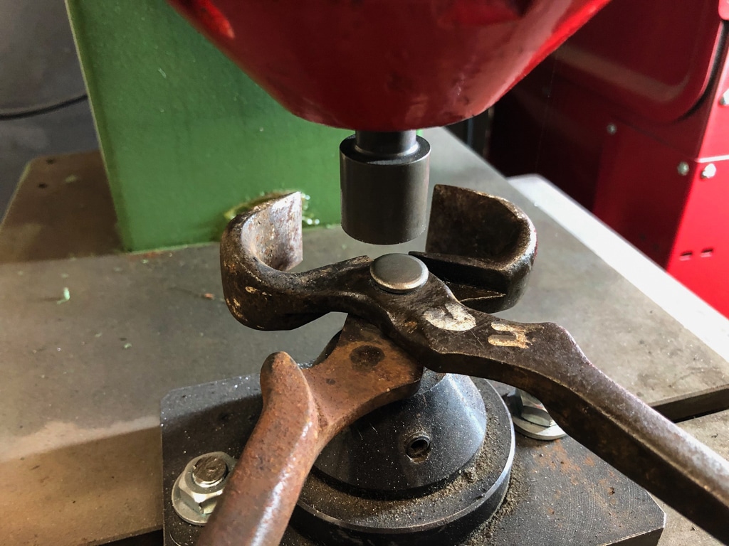 farrier tool rebuild process